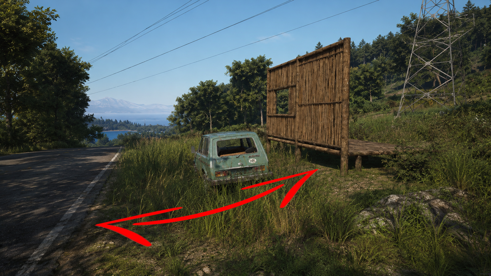 constru distance route